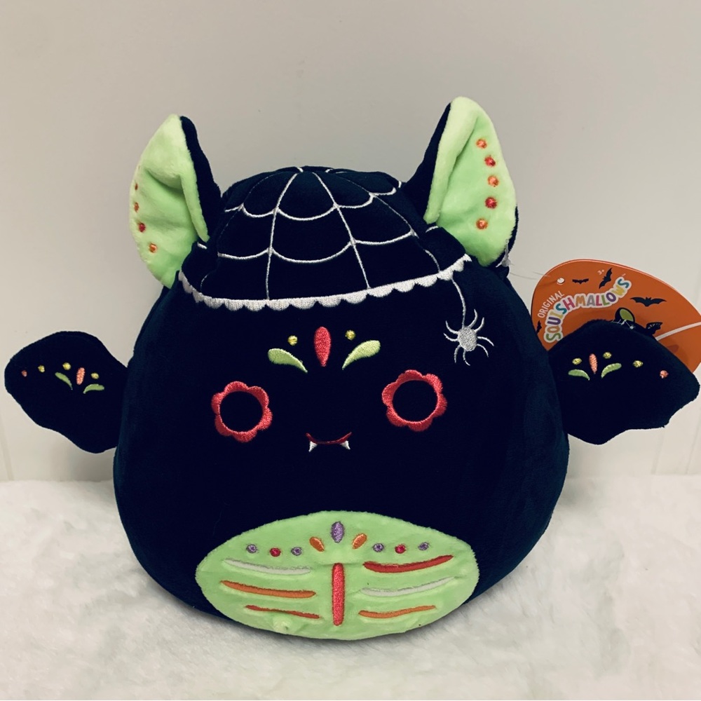 Squishmallow Bart Bat 🦇, Halloween 🎃 👻,  Day of the Dead 💀, DOTD, 8” New